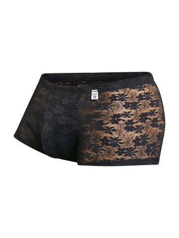 MaleBasics MBL84 Classic Pouch Trunks Color Black Lace