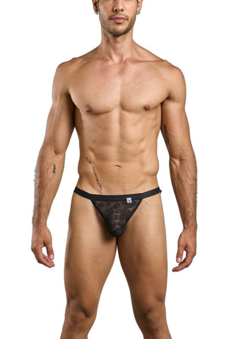 MaleBasics MBL85 Y Sexy Thongs Color Black Lace