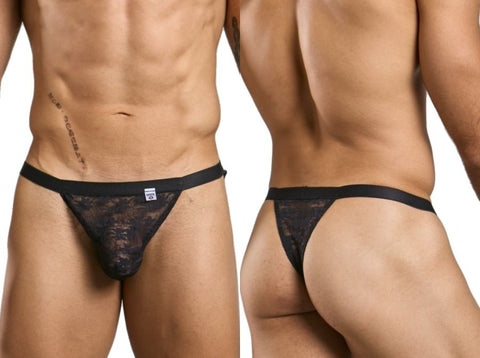 MaleBasics MBL85 Y Sexy Thongs Color Black Lace