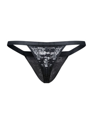 MaleBasics MBL85 Y Sexy Thongs Color Black Lace