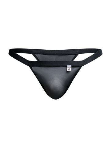 MaleBasics MBL85 Y Sexy Thongs Color Black Mesh
