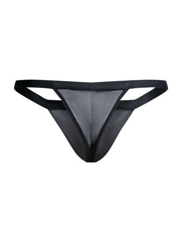 MaleBasics MBL85 Y Sexy Thongs Color Black Mesh