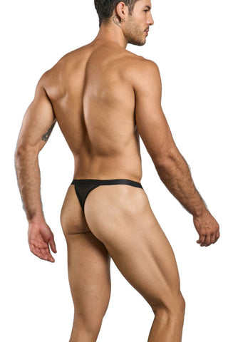 MaleBasics MBL85 Y Sexy Thongs Color Black Mesh