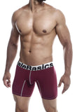 MaleBasics MBM02 Performance Boxer Briefs Color Burgundy