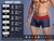 MaleBasics MBM01 Performance Boxer Briefs Color Gray