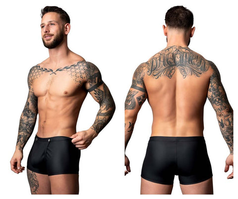 Male Power 120-298 Oh Snap Snap Off Short Color Black