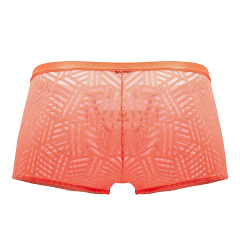 Male Power 125-284 Rude Awakening Cheeky Cutout Short Color Neon Orange