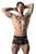 Male Power 126-289 Lucifer Cut Out Short Color Black