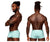 Male Power 129-281 Easy Breezy Mini Short with Sleeve Color Aqua