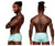 Male Power 129-281 Easy Breezy Mini Short with Sleeve Color Aqua