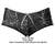 Male Power 130-290 Marble Mesh Micro Mini Short Color Black