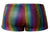 Male Power 132-297 Pack N Play Pocket Short Color Rainbow