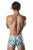 Male Power 141-292 Cut It Out Cut Out Mini Short Color Blue-Green-White