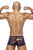 Male Power 145-278 Galactic Mini Short Color Printed