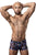 Male Power 145-294 Hazy Dayz Pouch Short Color Mushrooms