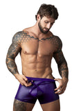 Male Power 152-302 Eggplant Crossover Short Color Plum