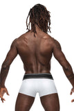 Male Power 153-275 Modal Rib Pouch Short Color White