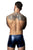 Male Power 153-301 Liquid Onyx 2.0 Pouch Short Color Blue
