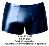 Male Power 153-301 Liquid Onyx 2.0 Pouch Short Color Blue