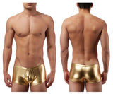 Male Power 153070 Heavy Metal Mini Short Boxer Briefs Color Gold