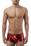 Male Power 153070 Heavy Metal Mini Short Boxer Briefs Color Red