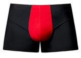 Male Power 154-300 Hot Mesh Pouch Short Color Black-Red