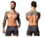Male Power 160-299 Soo Cumfy Boxer Brief Color Navy-Orange