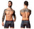 Male Power 160-299 Soo Cumfy Boxer Brief Color Navy-Orange