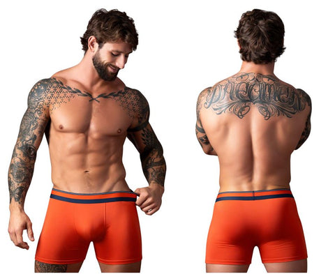 Male Power 160-299 Soo Cumfy Boxer Brief Color Orange