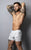 Male Power 160-299 Soo Cumfy Boxer Brief Color White-Black