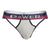Male Power 237-246 French Terry Cutout Thongs Color Ivory