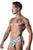 Male Power 237-292 Cut It Out Cut Out Thong Color Blue-Green-White