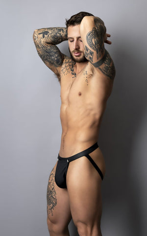 Male Power 346-298 Oh Snap Snap Off Jock Color Black