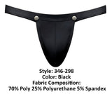 Male Power 346-298 Oh Snap Snap Off Jock Color Black