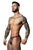 Male Power 349-299 Soo Cumfy Jock Color Navy-Orange
