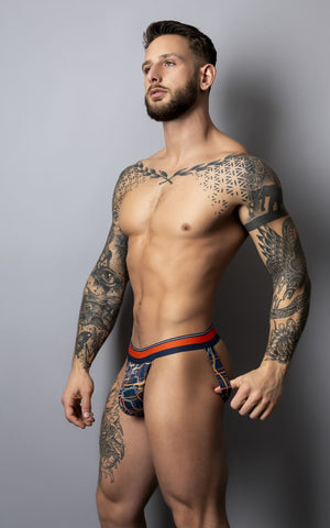 Male Power 349-299 Soo Cumfy Jockstrap Color Navy