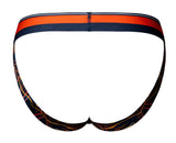 Male Power 349-299 Soo Cumfy Jock Color Navy-Orange
