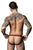Male Power 349-299 Soo Cumfy Jock Color Navy-Orange