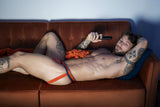 Male Power 349-299 Soo Cumfy Jockstrap Color Orange