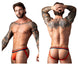 Male Power 349-299 Soo Cumfy Jockstrap Color Orange