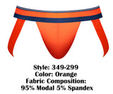 Male Power 349-299 Soo Cumfy Jockstrap Color Orange