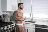 Male Power 349-299 Soo Cumfy Jock Color White-Black