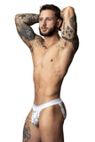 Male Power 349-299 Soo Cumfy Jock Color White-Black