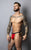 Male Power 349-300 Hot Mesh Jock Color Black-Red