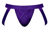 Male Power 350-302 Eggplant Crossover Jock Color Plum