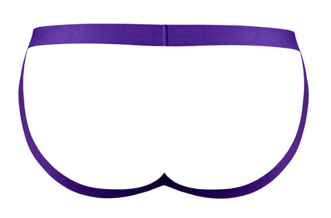 Male Power 350-302 Eggplant Crossover Jock Color Plum