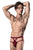 Male Power 394-289 Lucifer Strappy Jock Color Burgundy