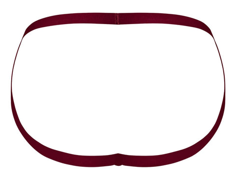 Male Power 394-289 Lucifer Strappy Jock Color Burgundy