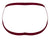 Male Power 394-289 Lucifer Strappy Jock Color Burgundy