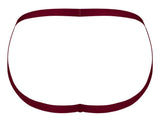 Male Power 394-289 Lucifer Strappy Jock Color Burgundy